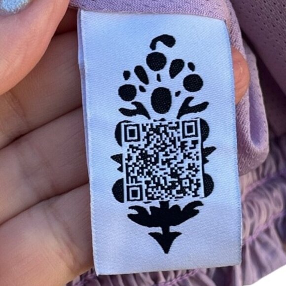 FREE PEOPLE Movement  Starting Lineup Windbreaker Bomber Purple Jacket Sml NWOT - Picture 15 of 15